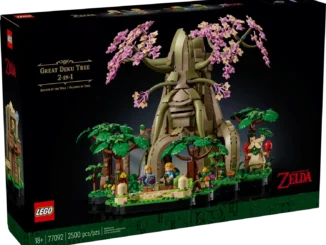 Nintendo and LEGO Reveal Great Deku Tree Set for The Legend of Zelda Series