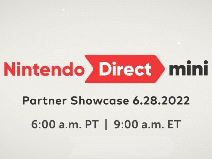 Nieuws - Nintendo Direct Mini: Partner Showcase – Juni 2022 – samenvatting 