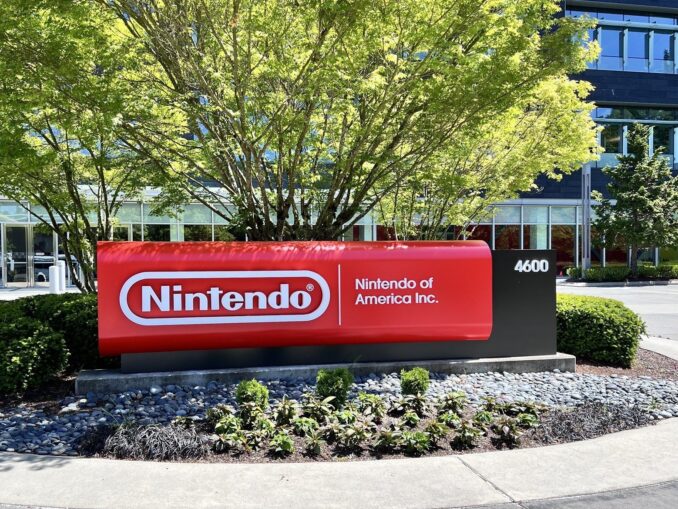 Nieuws - Nintendo of America vernieuwt de bewegwijzering op het hoofdkantoor: een mix van geschiedenis en moderne branding 