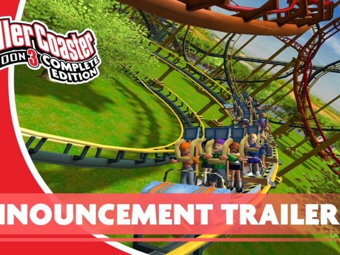 Nieuws - RollerCoaster Tycoon 3: Complete Edition – Officieel aangekondigd – Lanceert 24 september 