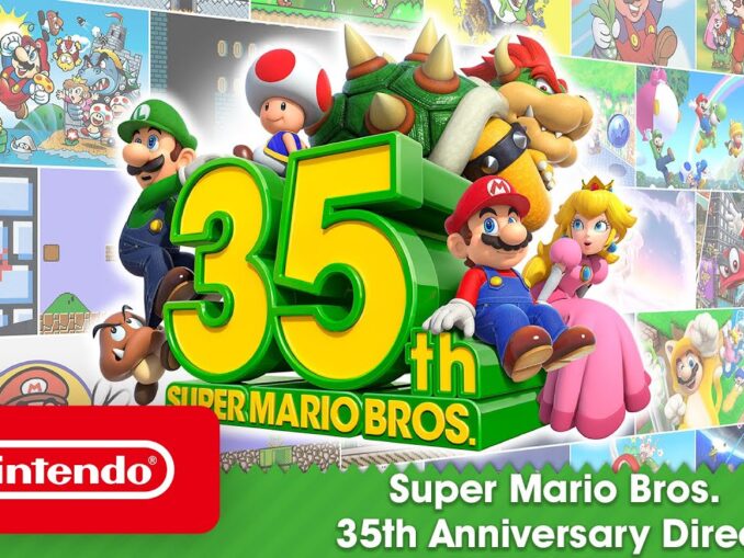 Nieuws - Super Mario Bros. 35th Anniversary Direct – Meerdere Mario-aankondigingen 