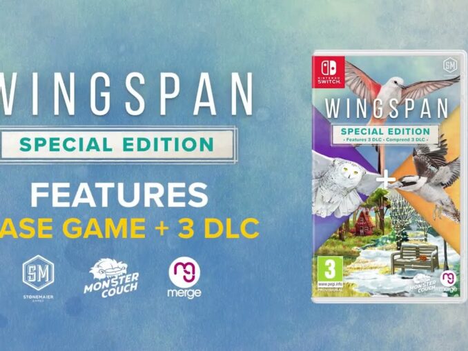 News - Wingspan Switch Physical Release 